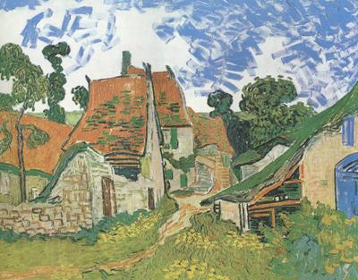 Vincent Van Gogh Village Street in Auveers (nn04) Norge oil painting art